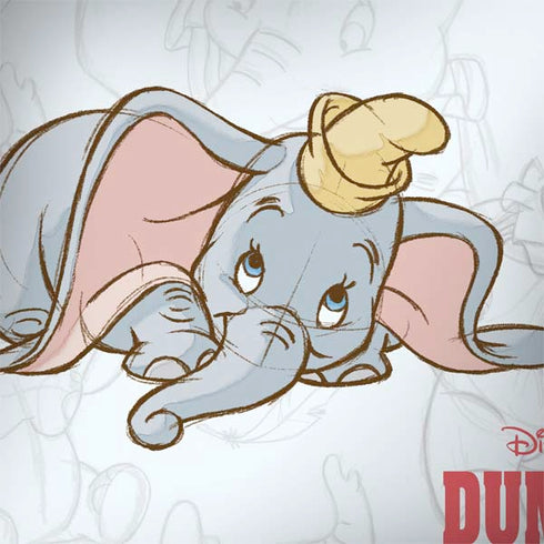 Disney Dumbo Classic sketched portrait Dell Inspiron Skin